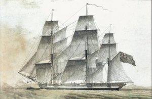 Navire marchand britannique - Unknown artist