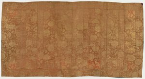 Brocade, soie. Une robe de moine bouddhiste, patchée : Kesa - Unknown artist