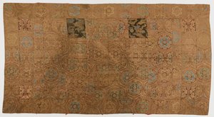 Brocade, soie. Robe de moine bouddhiste, patchée : Kesa - Unknown artist