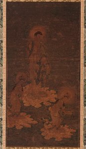 Descente accueillante de Bouddha Amida - Unknown artist