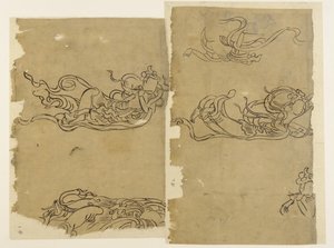 Ange bouddhiste - Apsaras - Unknown artist