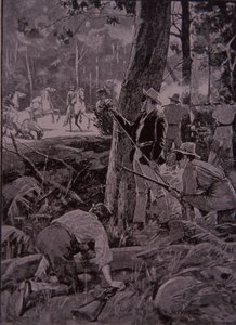 Bushrangers, hors-la-loi australiens, volent une escorte d