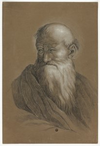 Buste de vieil homme barbu - Unknown artist
