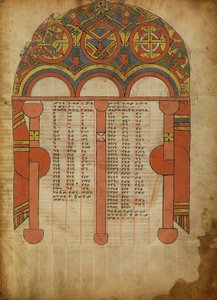 Canon Table Page - Unknown artist