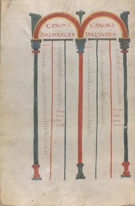 Tablettes canoniques des quatre évangiles - Unknown artist