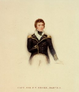 Capitaine P.V. Broke, Royal Navy, début du 19ème siècle - Unknown artist