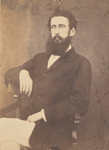 Capitaine Thompson. Commissaire de Sitapur à Oudh 1870 - Unknown artist