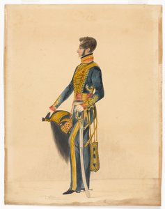 Capitaine William Brett, Artillerie à cheval de Bombay - Unknown artist