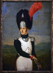 Capitaine des grenadiers de la Garde Royale Italienne, vers 1809 - Unknown artist