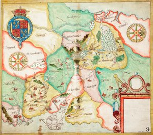 Irlande centrale, de Dublin à Sligo, c.1600 - Unknown artist