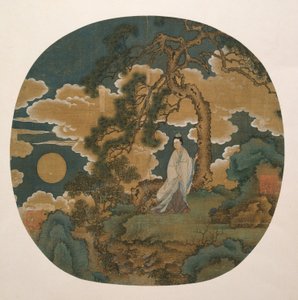 Chang E, la déesse de la lune - Unknown artist