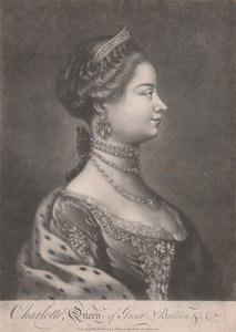 Charlotte, reine de Grande-Bretagne - Unknown artist