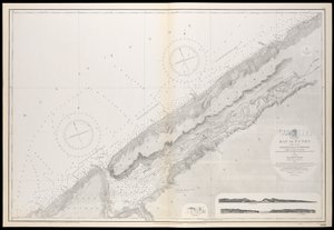 Carte de la Nouvelle-Écosse, baie de Fundy, Gullivers Hole à St Croix Bay, publiée pour la première fois le 10 février 1858 - Unknown artist