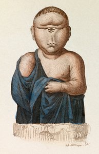 Enfant borgne, classé selon la nomenclature de Linné et la classification de Cuvier (gravure) - Unknown artist