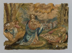Le Christ au jardin des Oliviers - Unknown artist