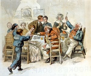 Déjeuner de Noël - Unknown artist