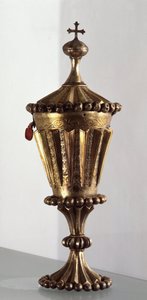 Ciboire en argent doré - Unknown artist
