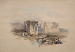 Temple circulaire à Baalbec - Unknown artist