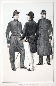 Sergents de ville (Second Empire) - Unknown artist