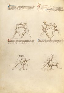 Combat avec la dague - Unknown artist