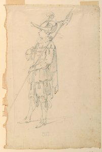 Conception de costume : Un hallebardier pour un ballet