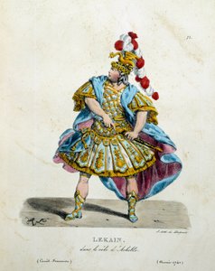 Costume par Lekain (Henri Louis Cain) dans le rôle d