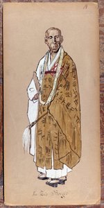 Costume par Zio Bonzo pour la création de Madame Butterfly par Giacomo Puccini en 1904. Collection du Museo della Scala à Milan - Unknown artist