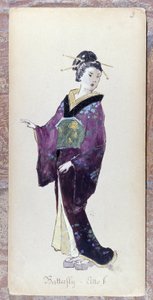Costume de Madame Butterfly acte II pour la création de Madame Butterfly par Giacomo Puccini en 1904. Collection du Museo della Scala à Milan - Unknown artist