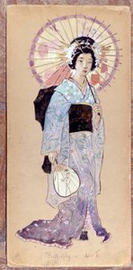Costume de Madame Butterfly pour le premier acte de la création de Madame Butterfly par Giacomo Puccini en 1904. Collection du Museo della Scala à Milan - Unknown artist