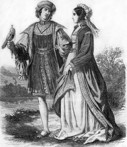 Costumes de la fin du 15e siècle - Unknown artist