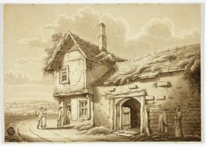 Auberge de campagne - Unknown artist