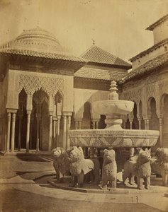 [Cour des Lions, Alhambra] - Unknown artist