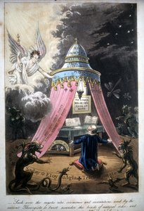 Cérémonie magique. Livre de 1825. Bibl. Morando, Milan. - Unknown artist