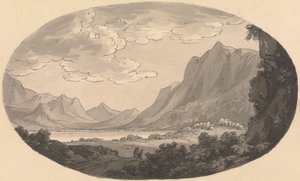 Paysage du Cumberland - Unknown artist