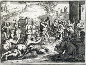 Danse de David (Ancien Testament). - Unknown artist
