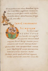 Initiale D décorée