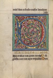 Initiale D décorée