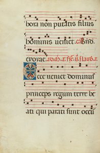 Initiale E décorée - Unknown artist