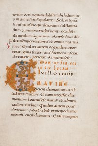Initiale E décorée - Unknown artist