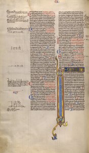 Initiale I décorée