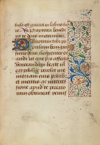 Page de texte décorée