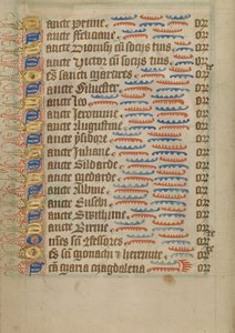 Page de texte décorée