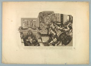 Décorations par Lebrun et Mignard au Palais de Versailles - Unknown artist
