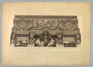 Décorations par Lebrun et Mignard au Palais de Versailles - Unknown artist