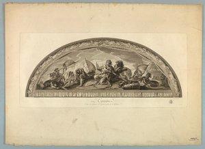 Décorations par Lebrun et Mignard au Palais de Versailles - Unknown artist