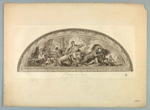 Décorations de Lebrun et Mignard au Palais de Versailles - Unknown artist
