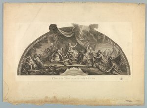 Décorations par Lebrun et Mignard au Palais de Versailles - Unknown artist