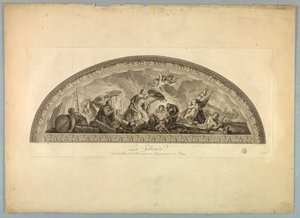 Décorations par Lebrun et Mignard au Palais de Versailles - Unknown artist