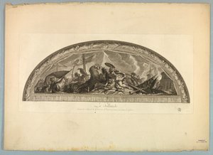 Décorations par Lebrun et Mignard au Palais de Versailles - Unknown artist