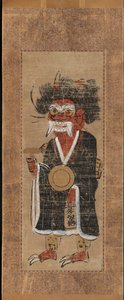 Démon Chantant le Nom du Bouddha (Oni no nenbutsu) - Unknown artist